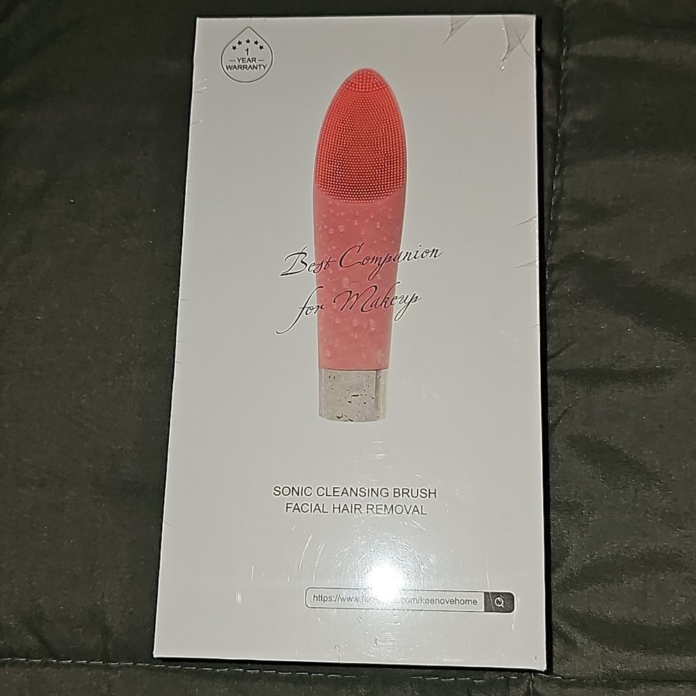Sonic cleansing brush facial hair removal